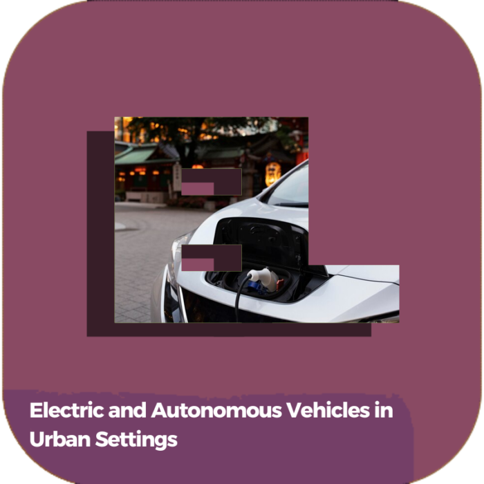 Electric and Autonomous Vehicles in Urban Settings | Transportation | Certifications