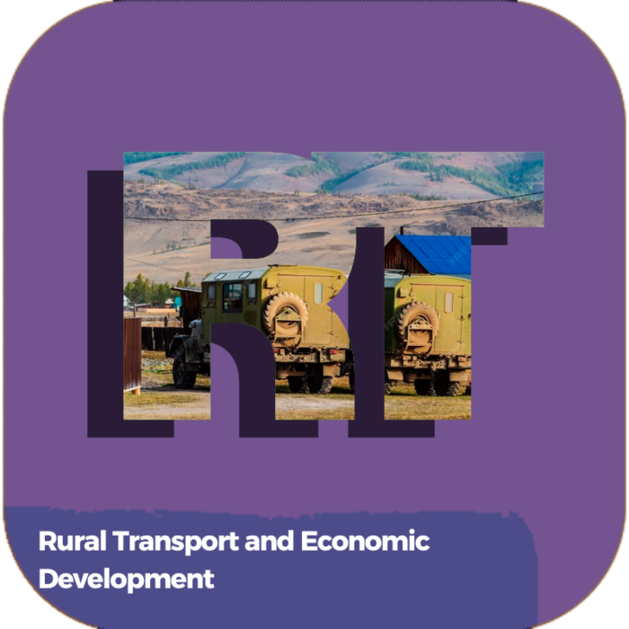 Rural Transport and Economic Development | Transportation | Certifications