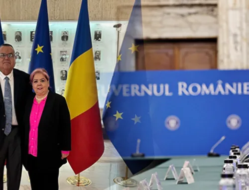 AC Language School at the Romanian Plenary Meeting with Prime Minister Marcel Ciolacu & Cabinet Members